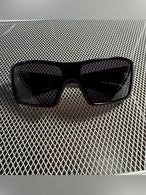 Vintage Oakley Eyepatch 1.0 Sunglasses - Made in USA - 03-570 Black